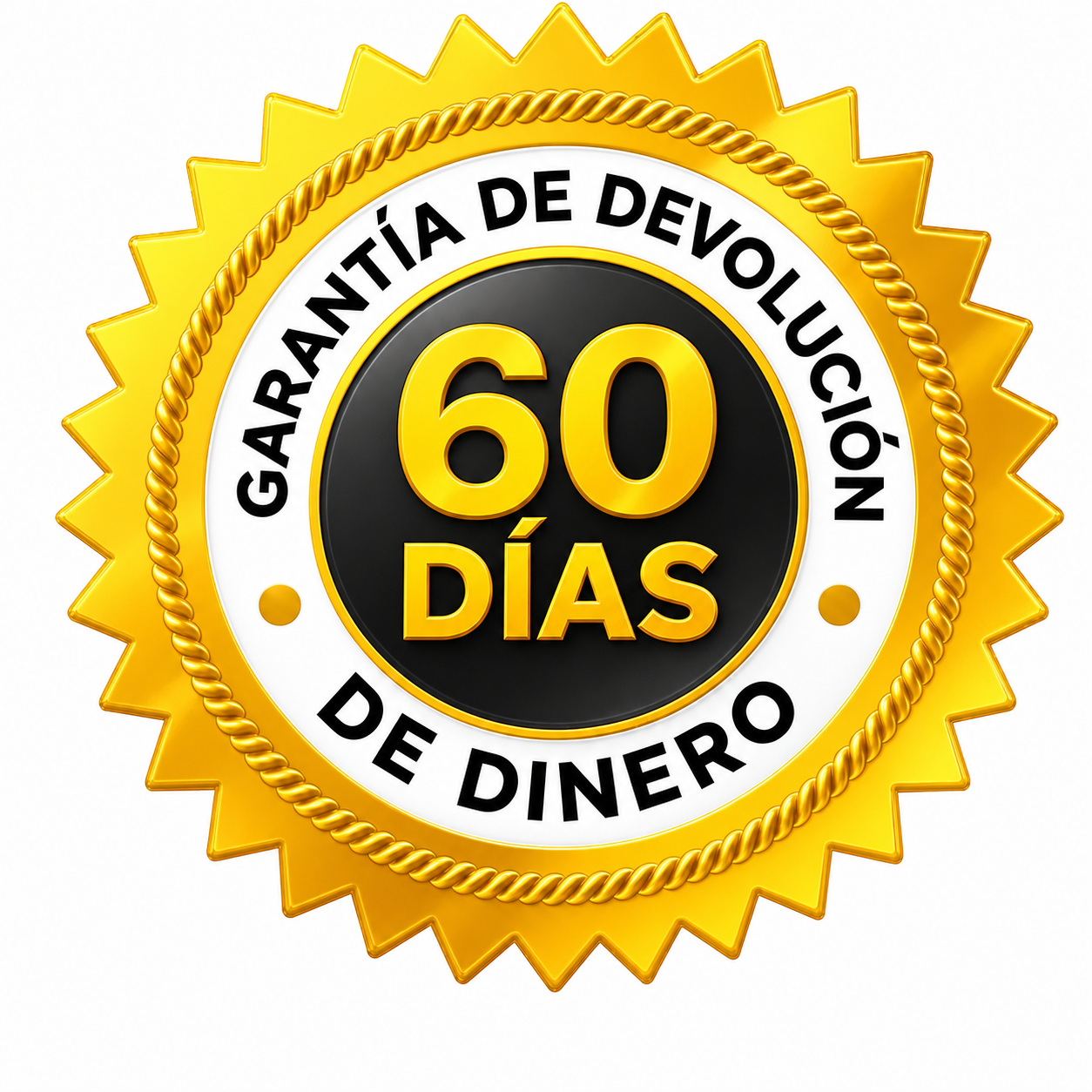 Garantía de devolución de 60 días